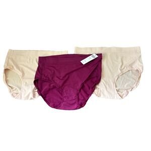 NWT SOMA Size Small Traveler Modern Brief Panty Lot of 3 Panties Comfort